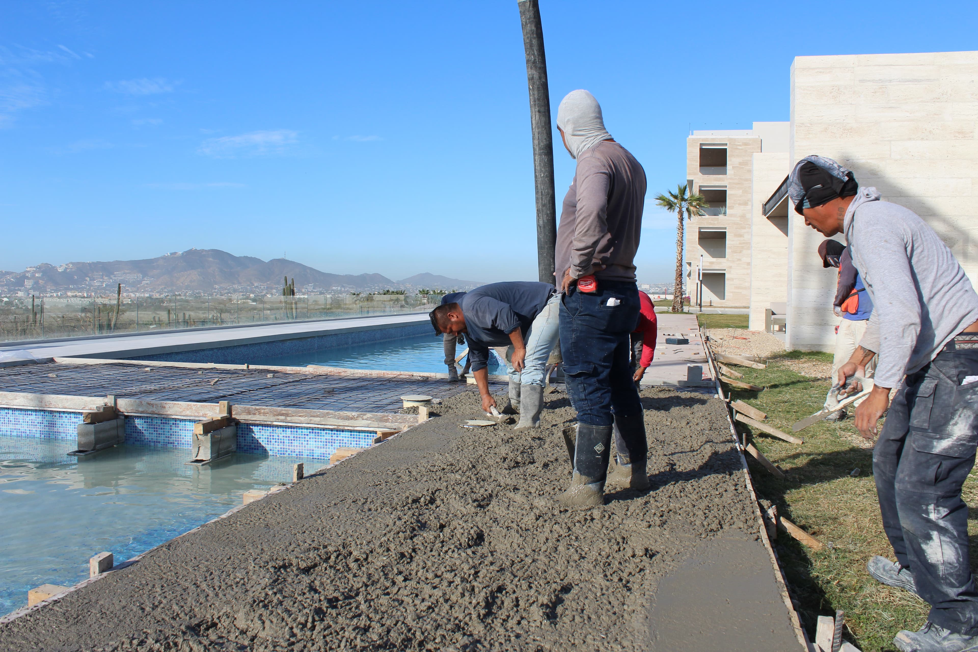 VistaVela Sunset · Etapa 2 · Regleado y nivelación 1